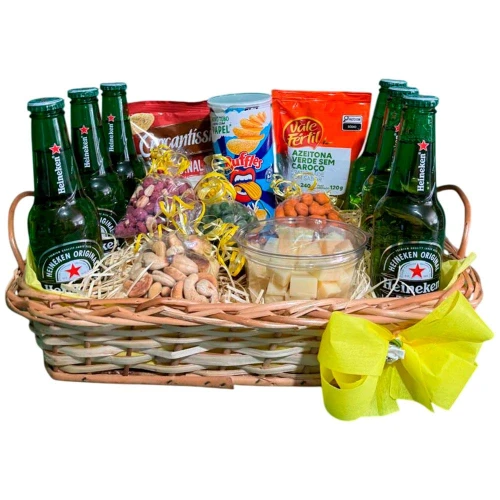 Cesta Masculina Petisca & Relaxa