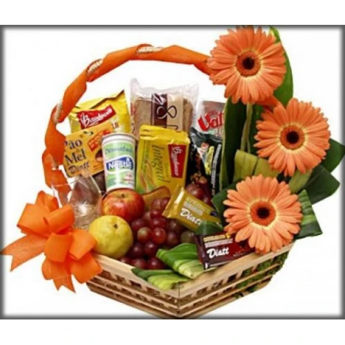 Cesta de Café da Manhã Diet